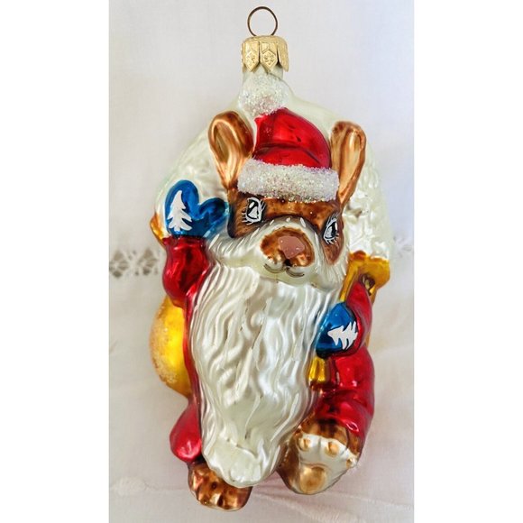 Christopher Radko Woodland Winds Blizzard Santa 1998 Christmas Collectible - Picture 5 of 5